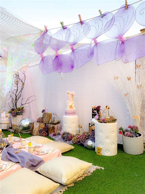 Lilac Enchanted Fairy Garden Party • Oh So Kel