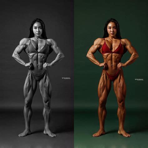 An Da Jeong Female Muscle Girls