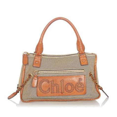 Chloe Haley Canvas Handbag