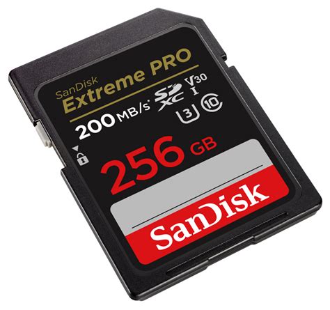 Sandisk Sdxc Extreme Pro 256gb 200mbs V30 Uhs I Foto Erhardt