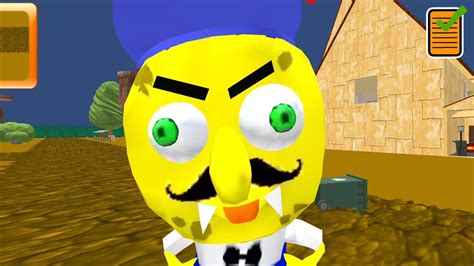 Plankton Gang Secret Sponges Neighbor Escape 3d Level 14 Gameplay