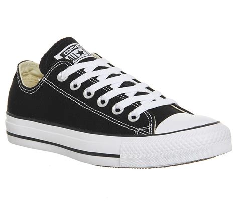Converse All Star Low Black Canvas Unisex Sports
