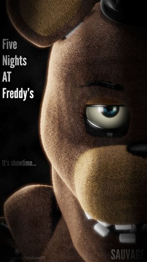 Freddy Poster It S Showtime Fnaf Freddy Fnaf Movie Fnaf