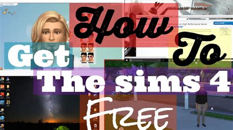 How To Get The Sims 4 For Free Pc Only Youtube