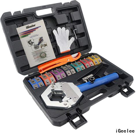 Igeelee Ig 71500 Hydraulic Ac Hose Crimping Tool Kit For Car Repair