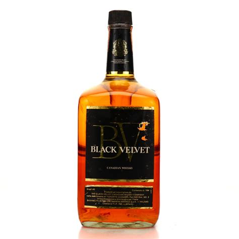 Black Velvet Canadian Whisky 195 Litre Whisky Auctioneer