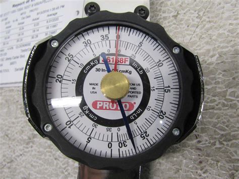 Proto 14 In Drive 0 30 In Lbs Dial Torque Wrench J6168f Ebay