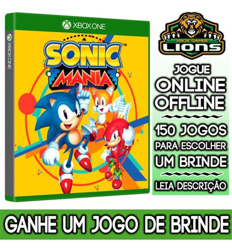 Sonic Mania Xbox 360 Mercado Livre Brasil