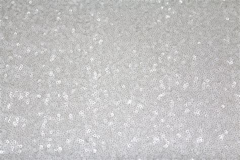 White Mesh Sequined Seaweed Fabric Decorative Fabric White Glitter