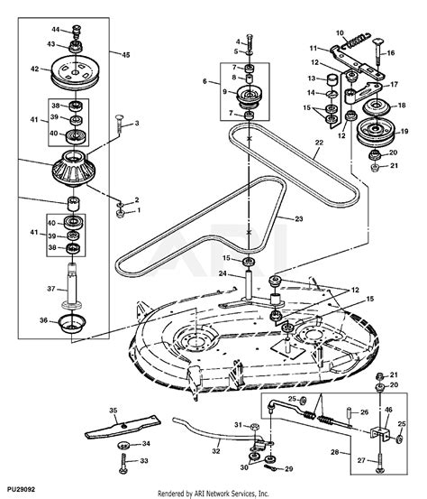 38 John Deere 48c Mower Deck Belt Diagram Wiring Diagrams Manual