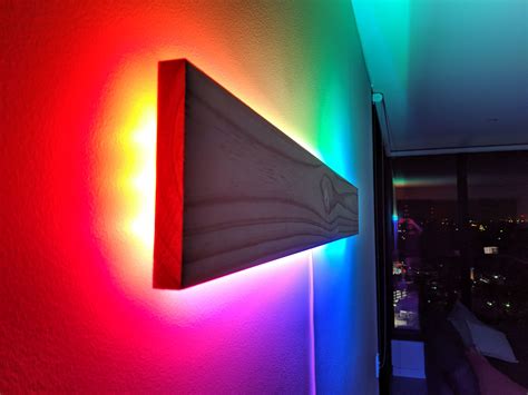 Super Simple Rgb Wifi Lamp Led Wall Lights Wall Lights Led Lighting Diy