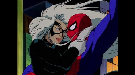 Spider Man The Animated Series Peter Parker X Mary Jane And Felicia