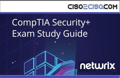 Comptia Security Exam Study Guide Ciso2cisocom And Cyber Security Group