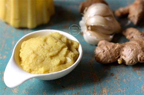 Homemade Ginger Garlic Paste Cooking From Heart