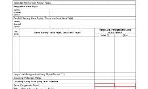 Aneka Contoh Faktur Pajak Valas Untuk Ide Desain Invoice Pada Post Contoh Faktur Pajak Valas