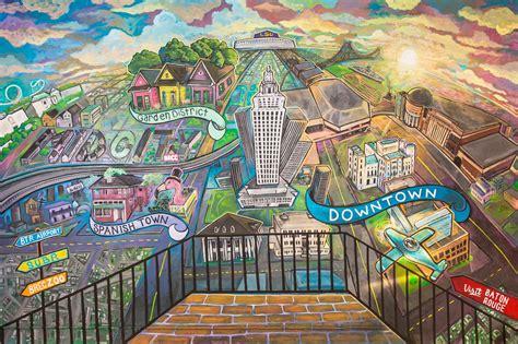 Visit Baton Rouge Unveils New Mural From Walls Project Artist
