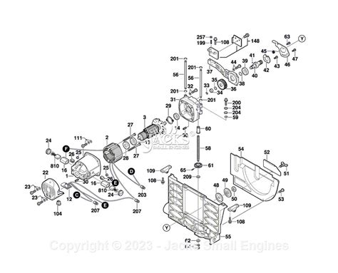 Bosch 4000 0601476139 Table Saw Parts Diagram For Parts List 2