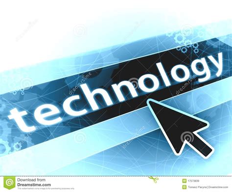 High technology background stock illustration ...