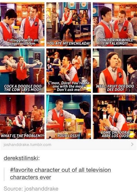 There have been some references to it on icarly. IS THIS— SPENCER?! FROM ICARLY?! | Icarly, Tumblr funny