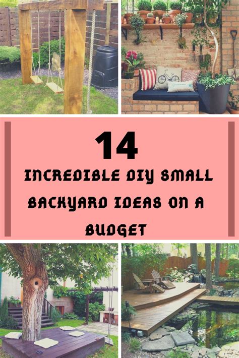 Diy Small Backyard Ideas On A Budget Best Home Design Ideas