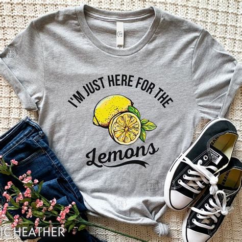 Womens Lemons Shirt Etsy