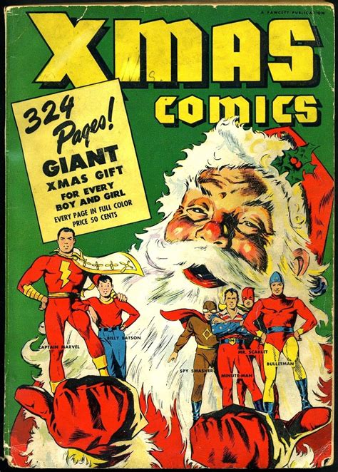 The Golden Age Comic Book Christmas Covers Christmas