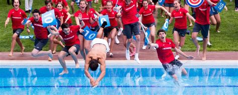Rafael Nadal Takes The Plunge In Tournament Swimming Pool After