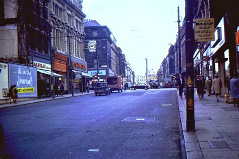 Photographs Of Newcastle Grainger Street In 1966