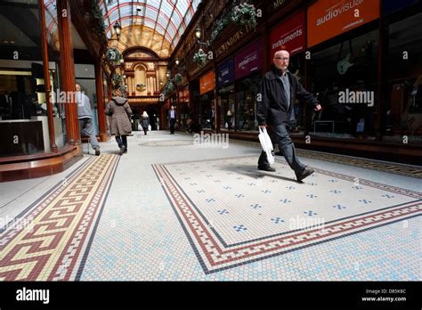 Shoppers At The Central Arcade Shopping Centre Newcastle Upon Tyne