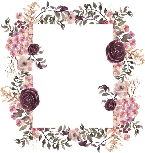 Marco Floral Png