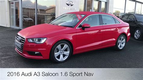 2016 Audi A3 Saloon Sport Nav Youtube