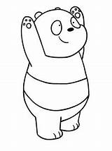 Bears Bare Coloring Panda Bear Drawing Fun Beren Dei sketch template