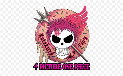 4picture One Piece One Piece Katakuri Jolly Roger Png Onepiece Logo