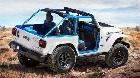 electric jeep magneto concept debuts  part  easter safari lineup