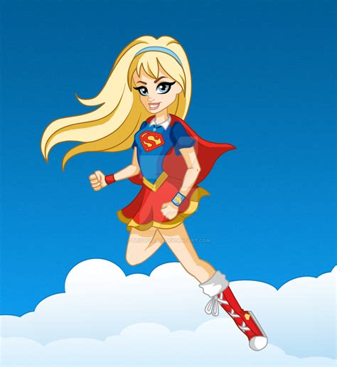 Dc Superhero Girls Supergirl By Blissfulari On Deviantart