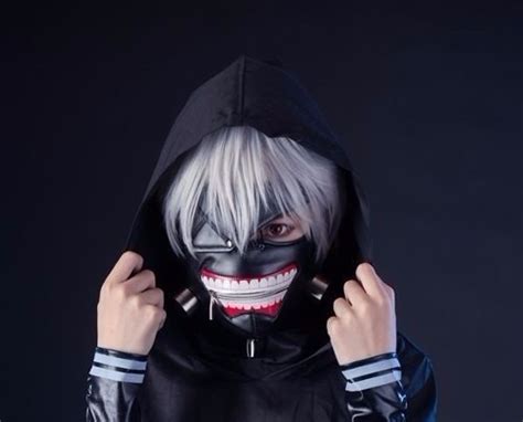 Máscara Tokyo Ghoul Kaneki Ken Cosplay R 10190 Em Mercado Livre