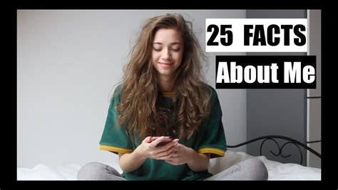 25 Facts About Me Yxcvanessa Youtube