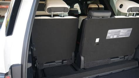 Toyota Sequoia Luggage Test How Much Fits Behind The Third Row