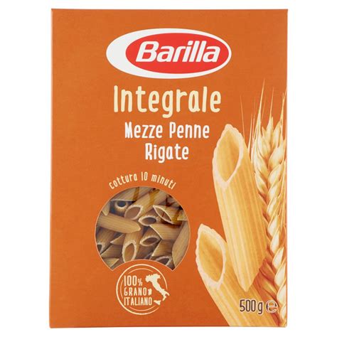 Barilla Pasta Integrale Mezze Penne Barilla Conf G 500 1 Confezione