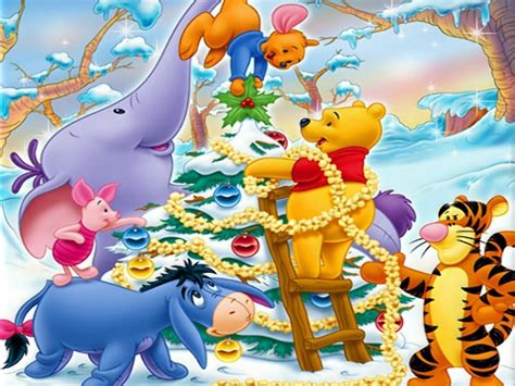 Winnie The Pooh Christmas Wallpapers Wallpaper Cave