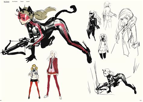 The Art Of Persona 5 Persona 5 Ann Character Design Persona Art