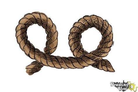 How To Draw Rope Unraveling Espsado