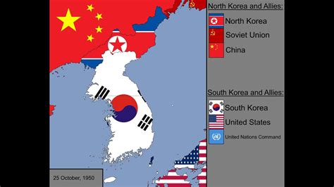 The Korean War With Flags Every Day YouTube