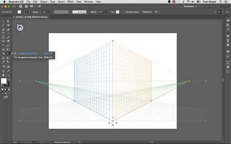 I'm gonna create a new document in illustrator or in indesign here. How to draw your art in perspective using Adobe ...