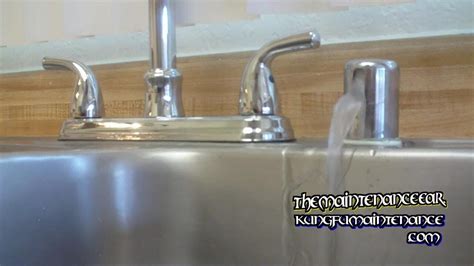 Wanjinli pull down kitchen sink faucet, 360 degree swivel single handle brass kitchen faucets with pull out sprayer for sinks, commercial faucet kitchen faucet, kitchen faucets with pull down sprayer wewe sus304 stainless steel matte black industrial single handle one hole or 3 hole faucet for farmhouse camper laundry utility rv wet bar sinks How To Stop Dishwasher Leaking Water From Sink Counter Top ...