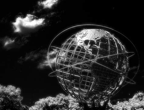 Unisphere Noir By Bolla67 Redbubble