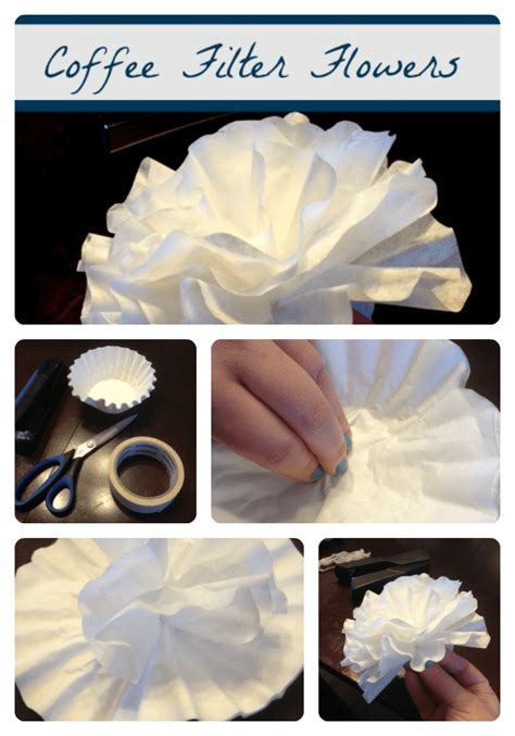 Coffee Filter Flowers Mommy Moment
