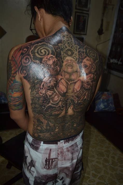 The Gods Slaves And Warriors Tattoo Full Back Piece Tattoo Warrior