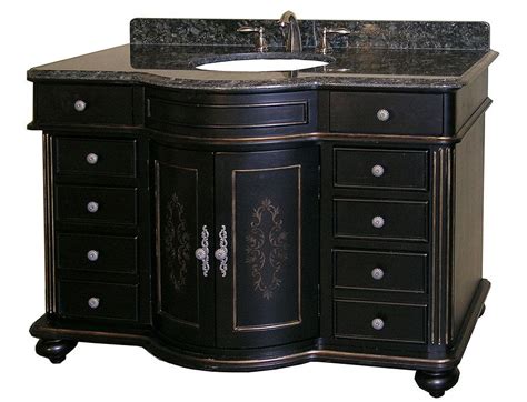 ( 3.5 ) out of 5 stars 14 ratings , based on 14 reviews current price $279.00 $ 279. 48 inch Antique Bathroom Vanity Gold Hill, Granite Top ...