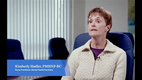 Meet Kimberly Hadler Pmhnp Bc Psychiatry Ascension Indiana Youtube